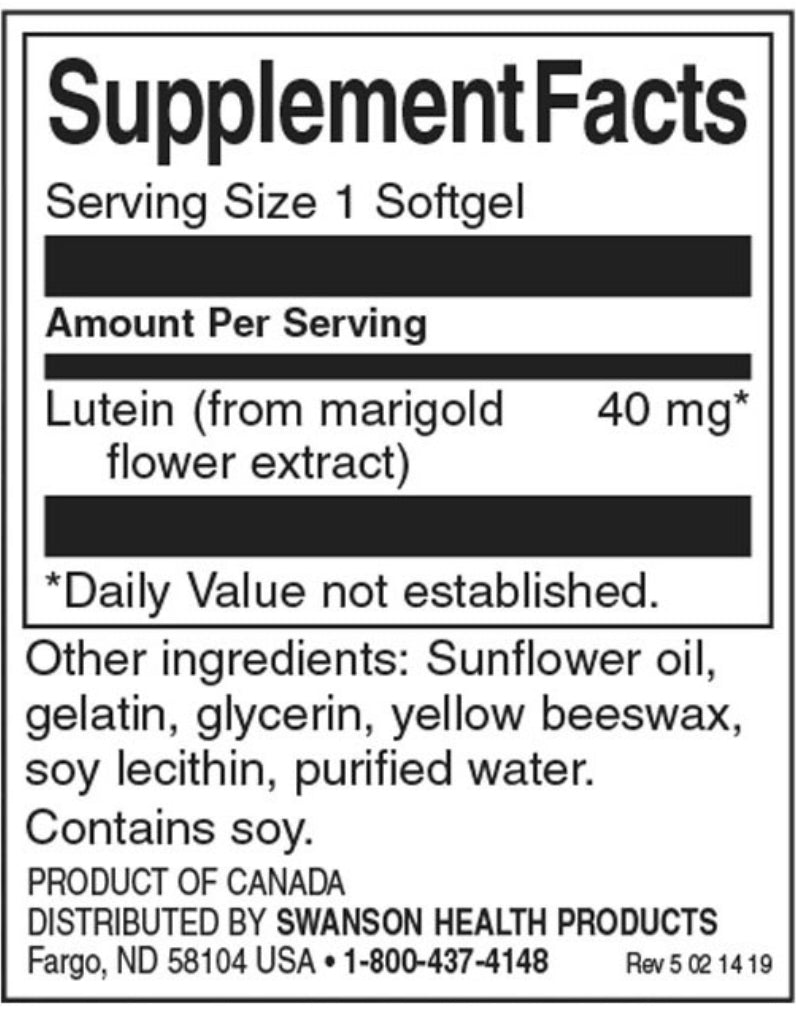 Luteín 40 mg - 60 softgelov