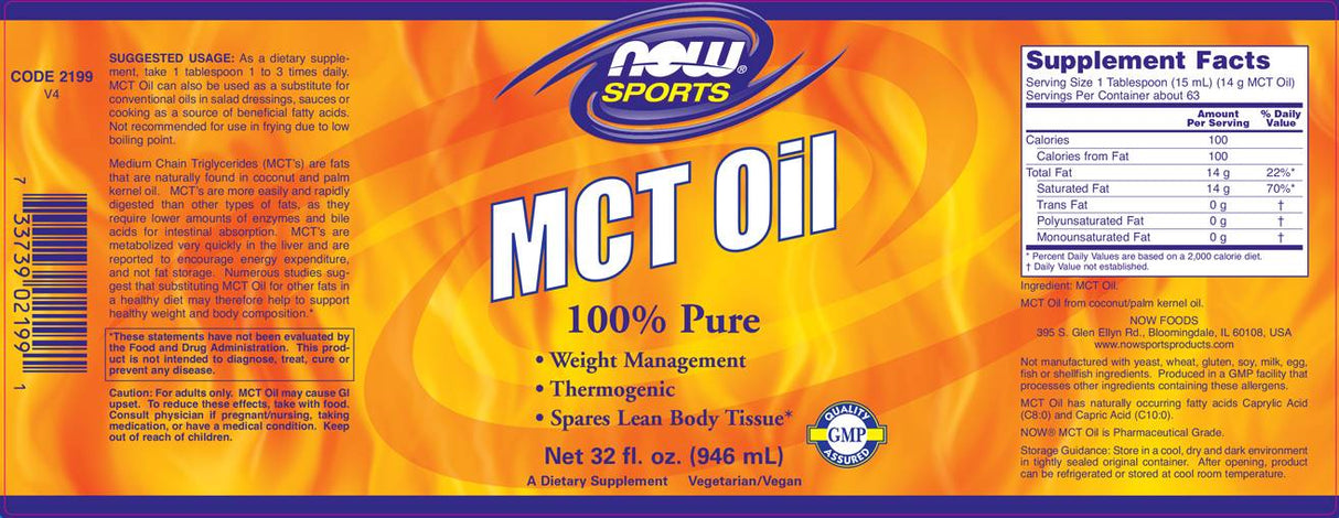 Olej MCT - 473 ml