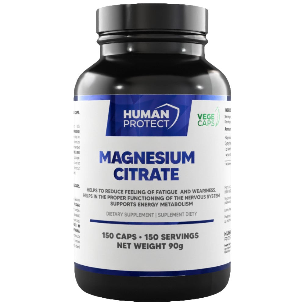 Citrát horečnatý 500 mg - 150 kapsúl