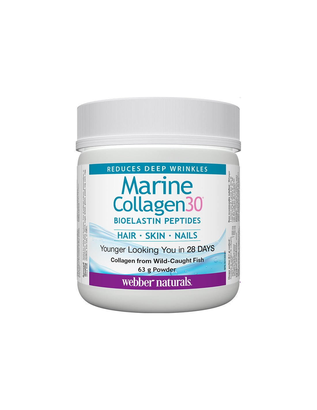 Marine Colagen30® Bioelastin Peptides - morský kolagén s bioelastínovými peptidmi, 63 g prášku
