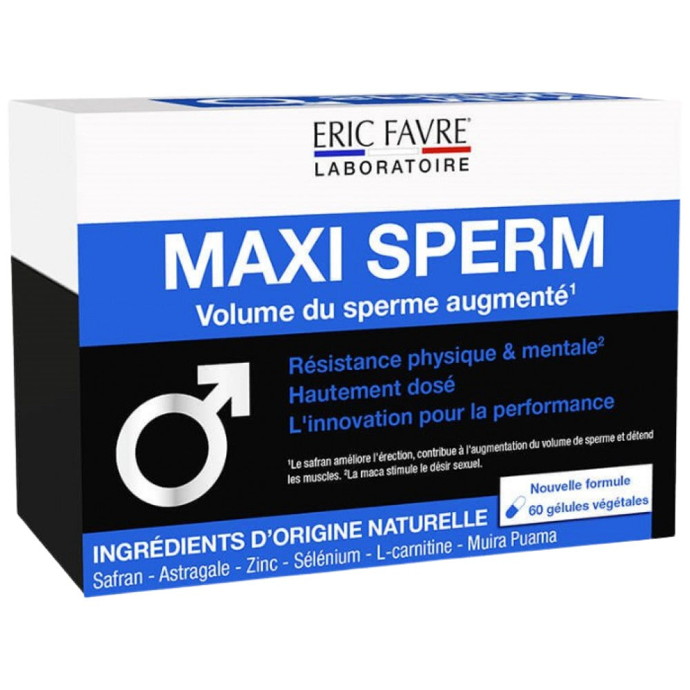 Maxi spermie Zvýšený objem spermií - 60 kapsúl