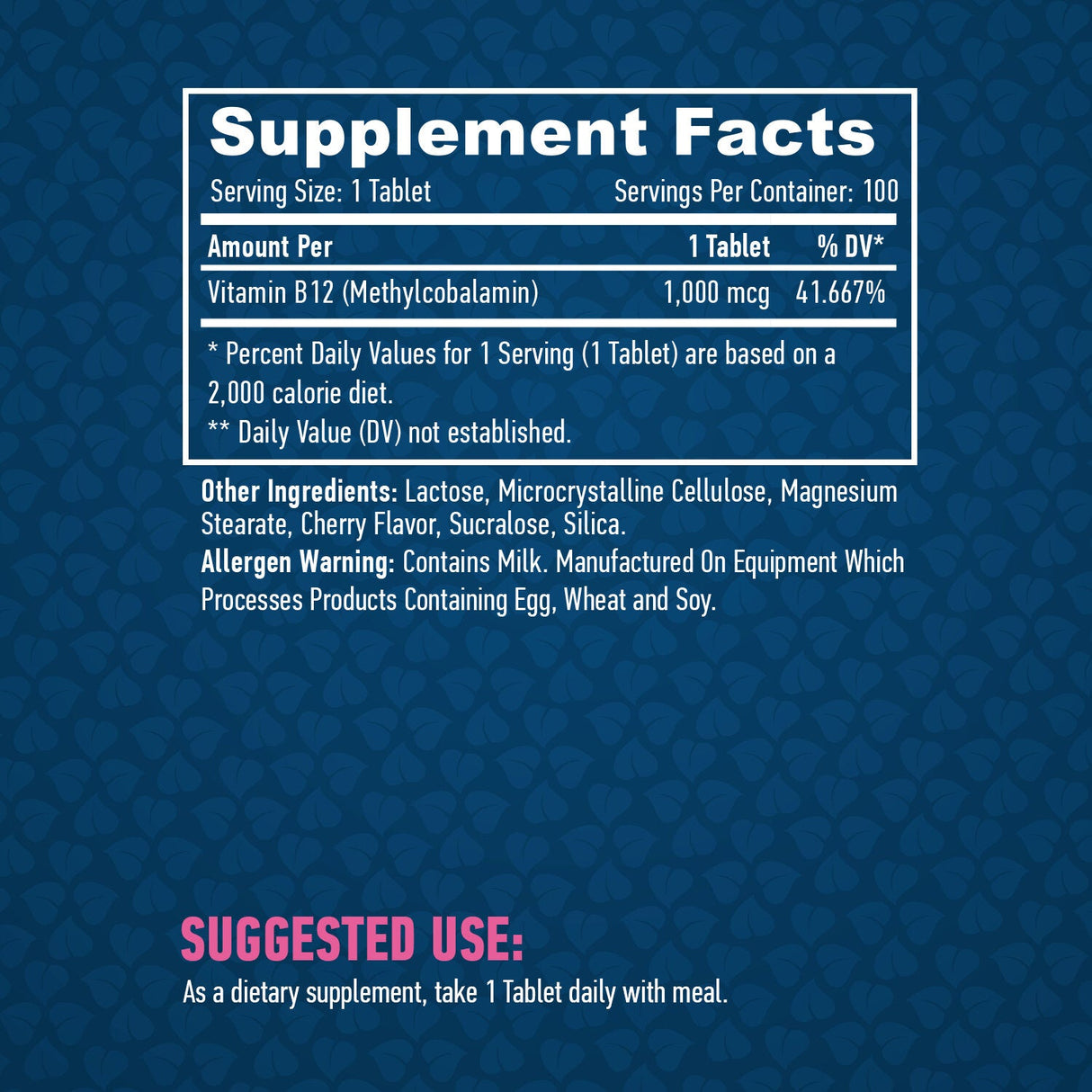 Metyl B-12 /1 000 mcg / 100 kariet.