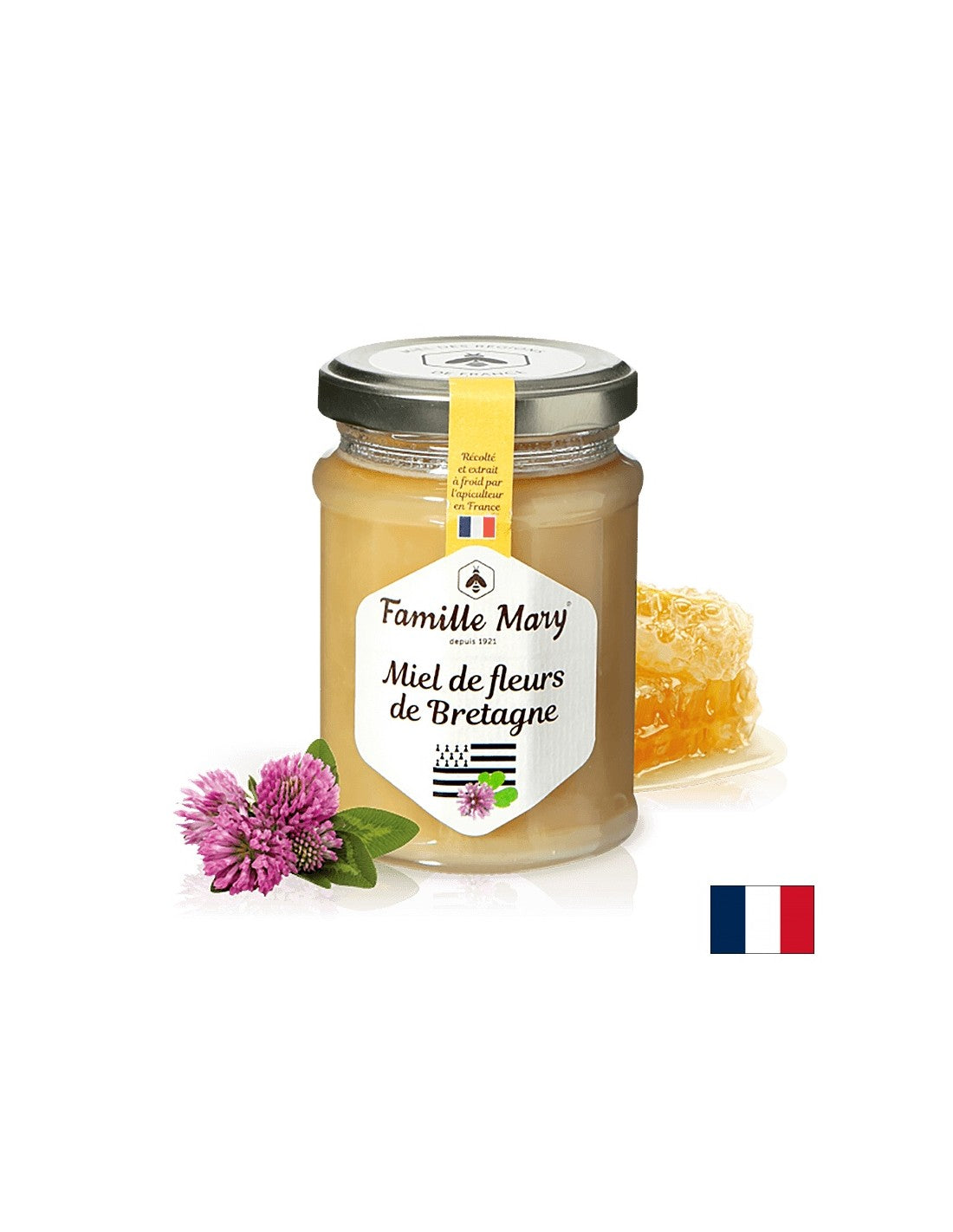 Kvetinový med z Bretónska, Francúzsko - Miel de Fleurs de Bretagne, 230 g