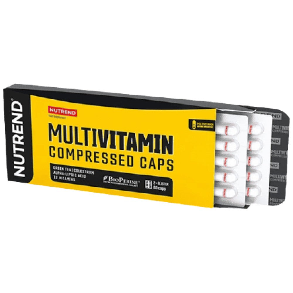 Multivitamínové komprimované čiapky - 60 kapsúl