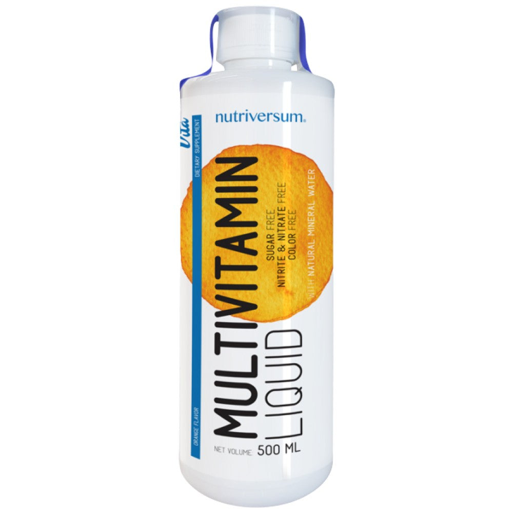 Multivitamínová kvapalina Bez cukru 500 ml