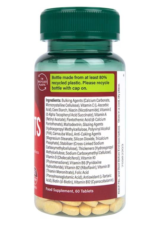 Multivitamíny 1 denne - 60 tabliet