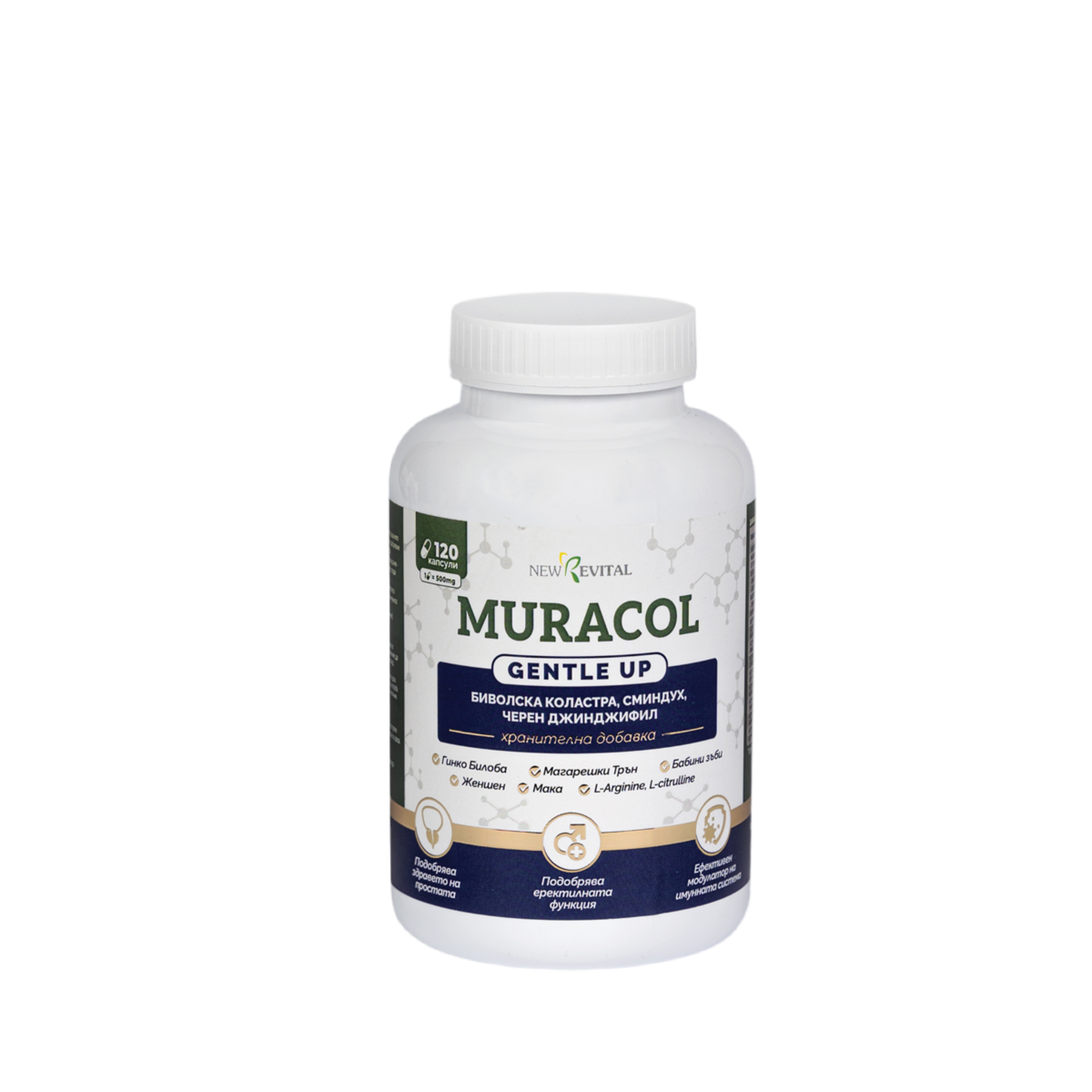 <tc>Muracol</tc> Gentle Up 120 kapsúl (Prostata a erektilná funkcia)