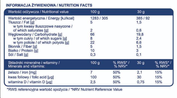 MUESLI BAR | Žiadny pridaný cukor - 30 gramov