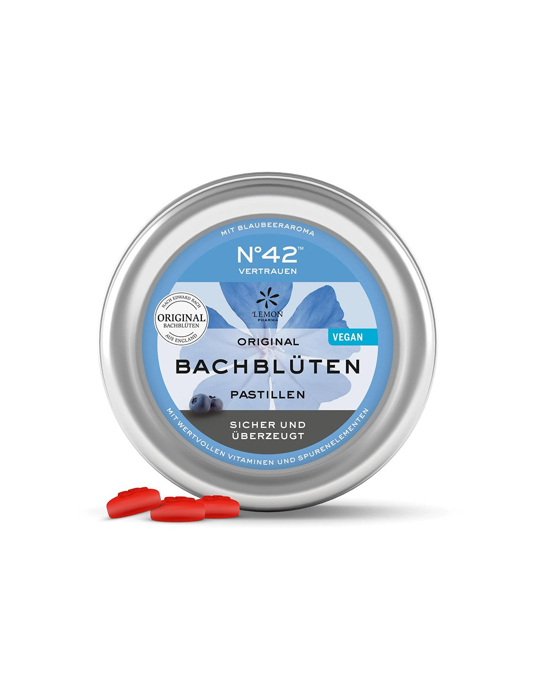 Pastilky Dr. Bach - N°42 Trust, 50 g (~ 40 kusov) <tc>Lemon Pharma</tc>