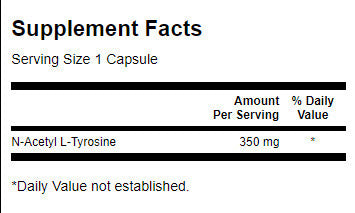 N-acetyl L-Tyrosín 350 mg-60 kapsúl