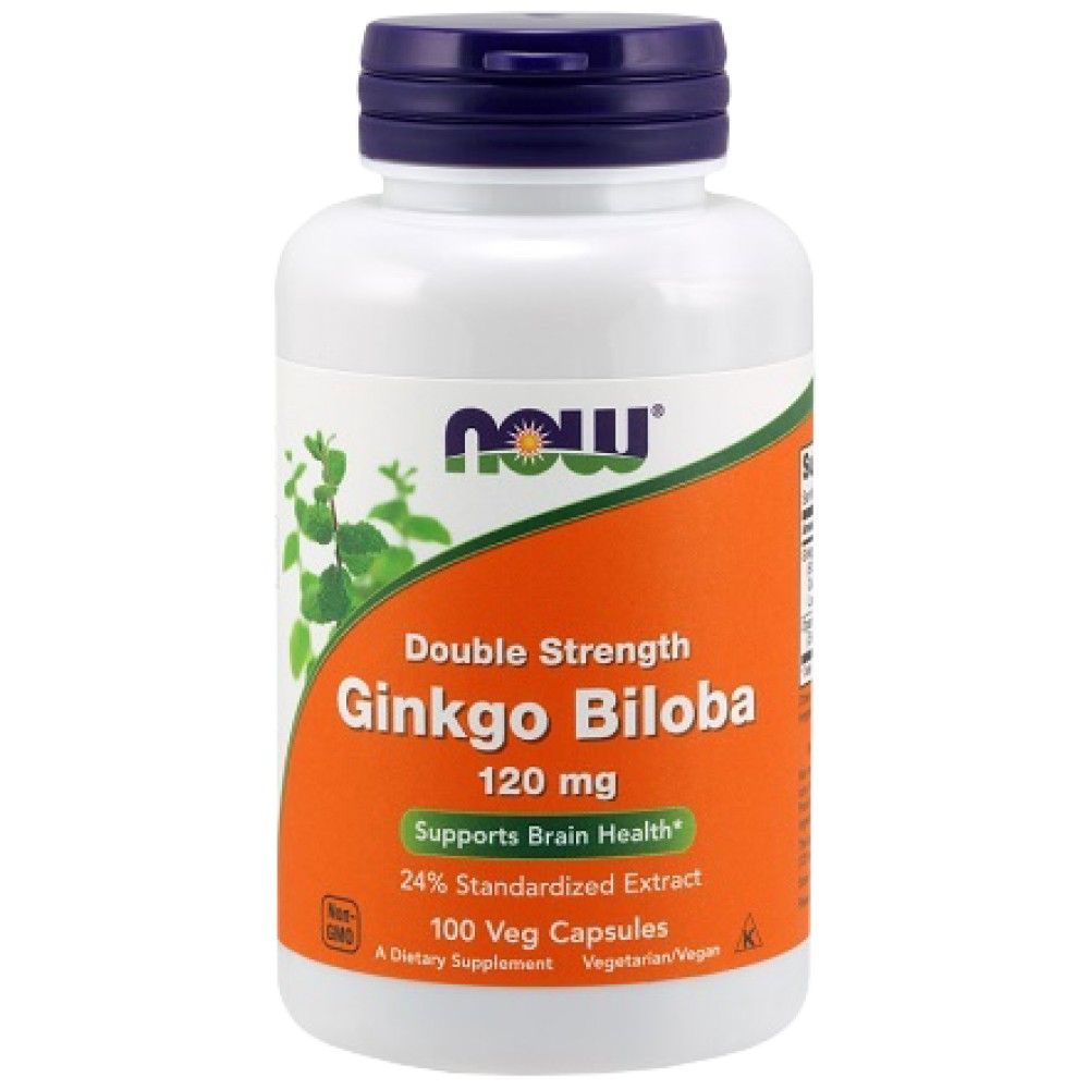 Ginkgo Biloba 120 mg / dvojitá pevnosť - 100 kapsúl