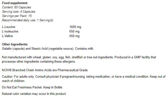 Rozvetvené reťazové aminokyseliny / BCAA - 120 kapsúl