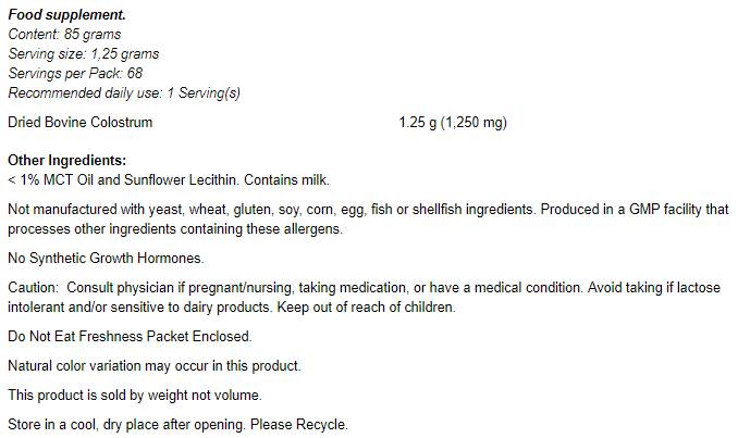 Prášok mletia - 85 gramov