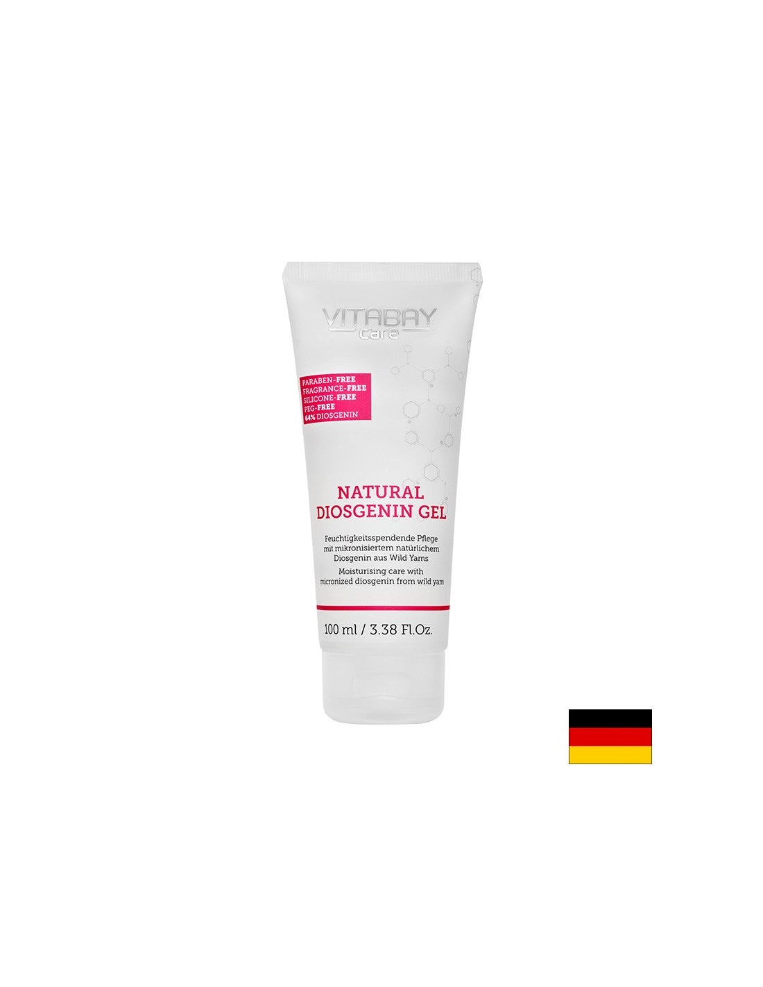 Prírodný diosgenínový gél / diosgenínový gél (s extraktom z divokého priadze), 100 ml.