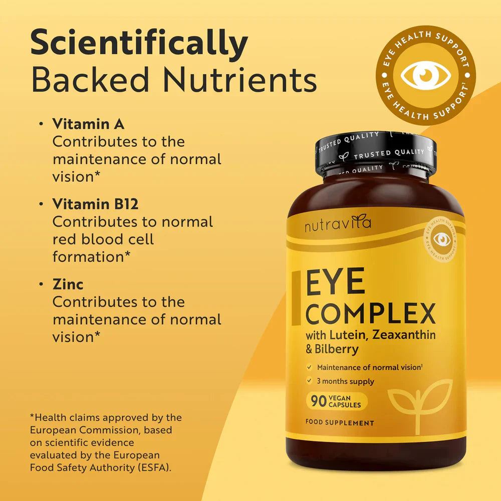 Očné vitamíny/prírodné/- prírodné očné komplex 90 vegánskych kapsúl