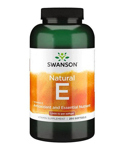 Prírodný vitamín E 1000 IU - 250 gélových kapsúl