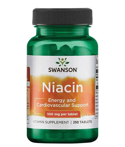Niacín 100 mg - 250 tabliet
