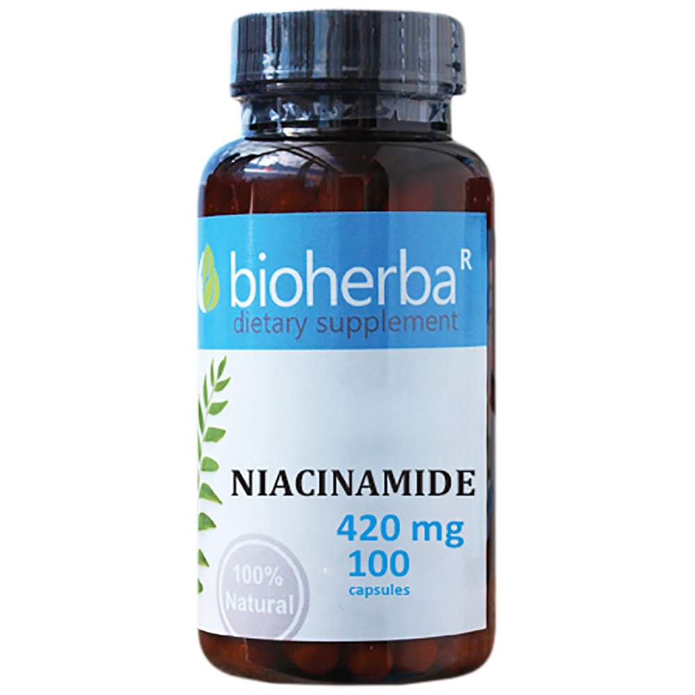 Niacinamid 420 mg - 100 kapsúl