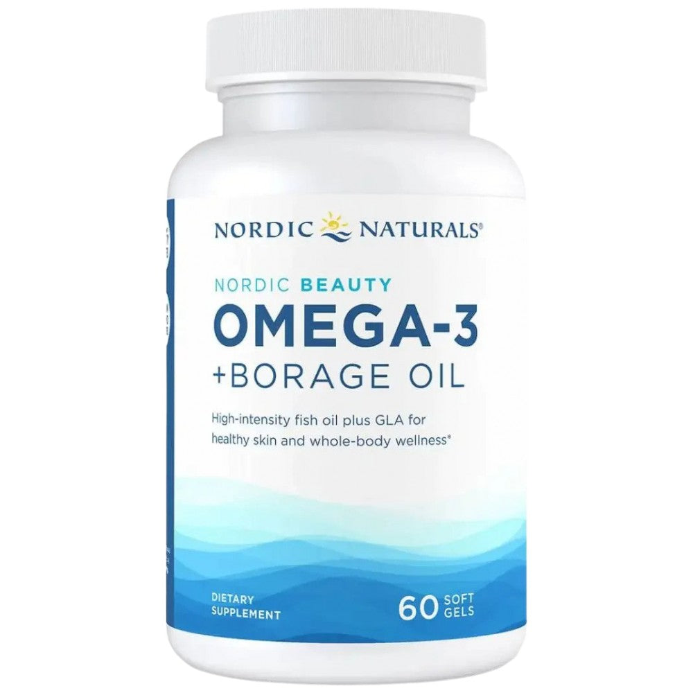 Nordic Beauty Omega-3 | S olejom z brady - 60 gélových kapsúl