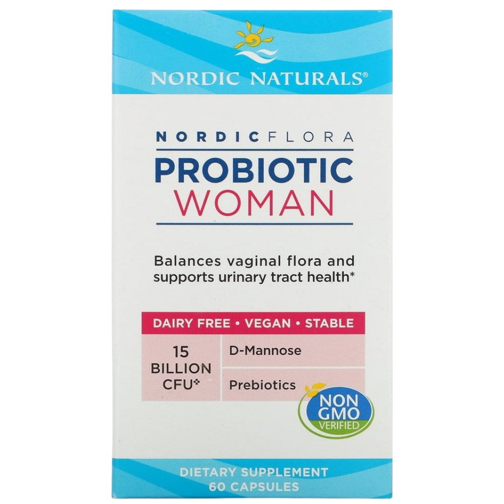 Nordic Flora Probiotic Woman | 15 miliárd aktívnych buniek - 60 kapsúl