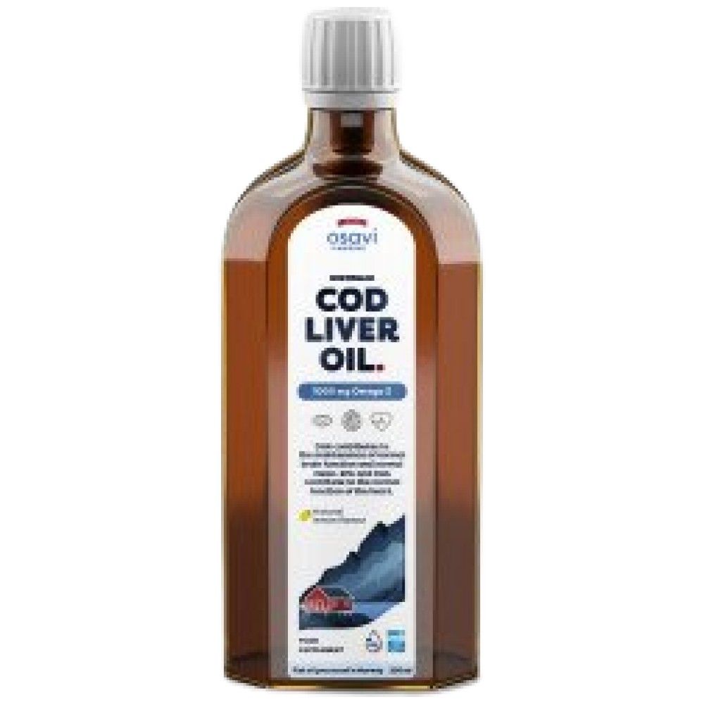 Nórska pečeňová pečeň | Rôzne príchute tekuté omega - 250 ml
