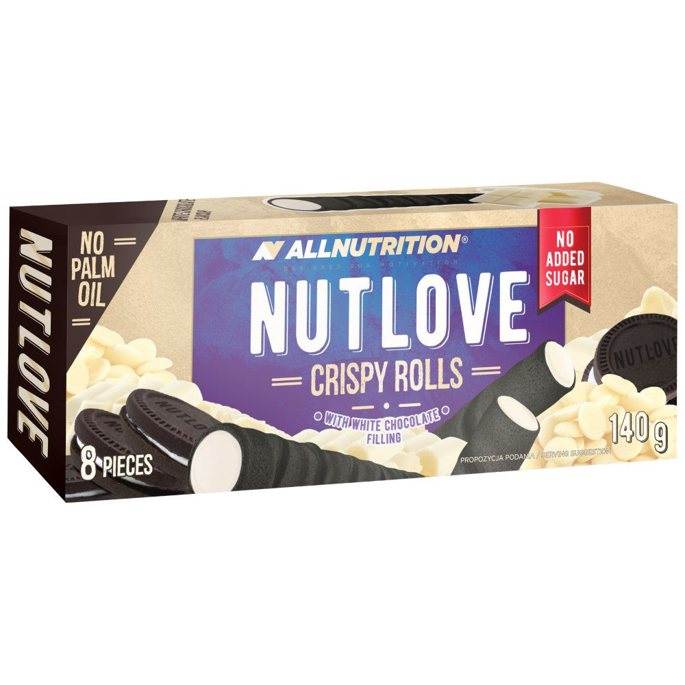 Nutlove chrumkavé rolky - cigarety - 140 gramov