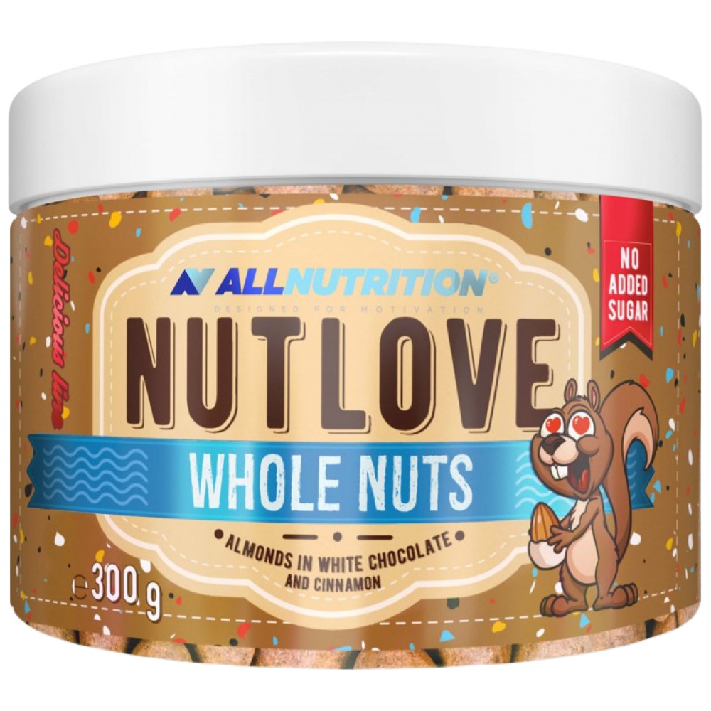Nutlove celé mandľové orechy Rôzne príchute - 300 gramov