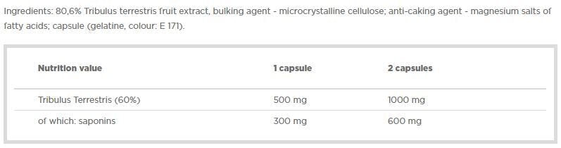 <tc>Olimp</tc> Tribusterón 60 - 500 mg. 120 uzáverov.