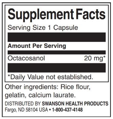 Octaco<tc>san</tc>ol 20 mg | Maximálna sila - 30 kapsúl
