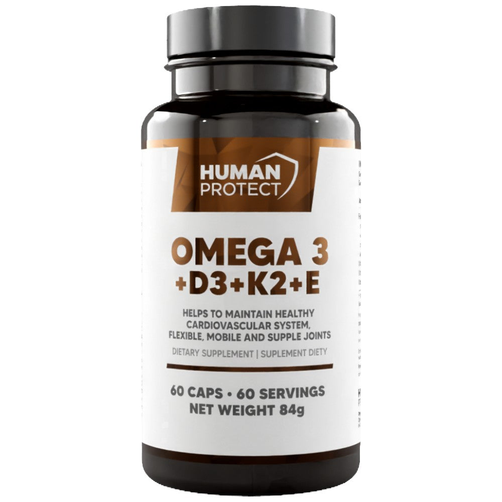 Omega 3 + D3 + K2 + E 60 kapsuly
