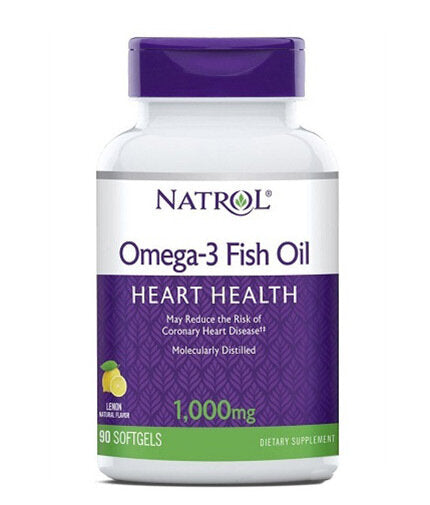 Omega-3 rybí olej 1 000 mg. 60 Softgels