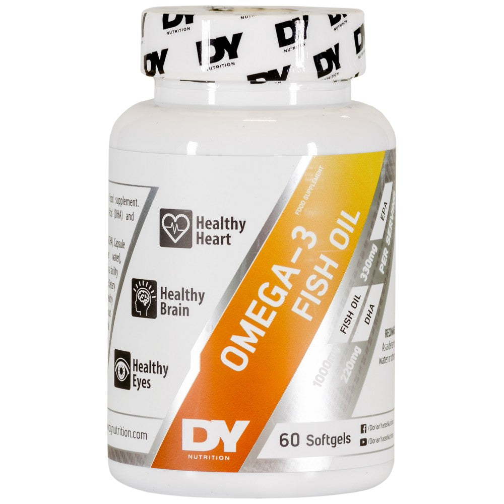 Omega -3 rybí olej / vysoko koncentrované - 60 gélové kapsuly