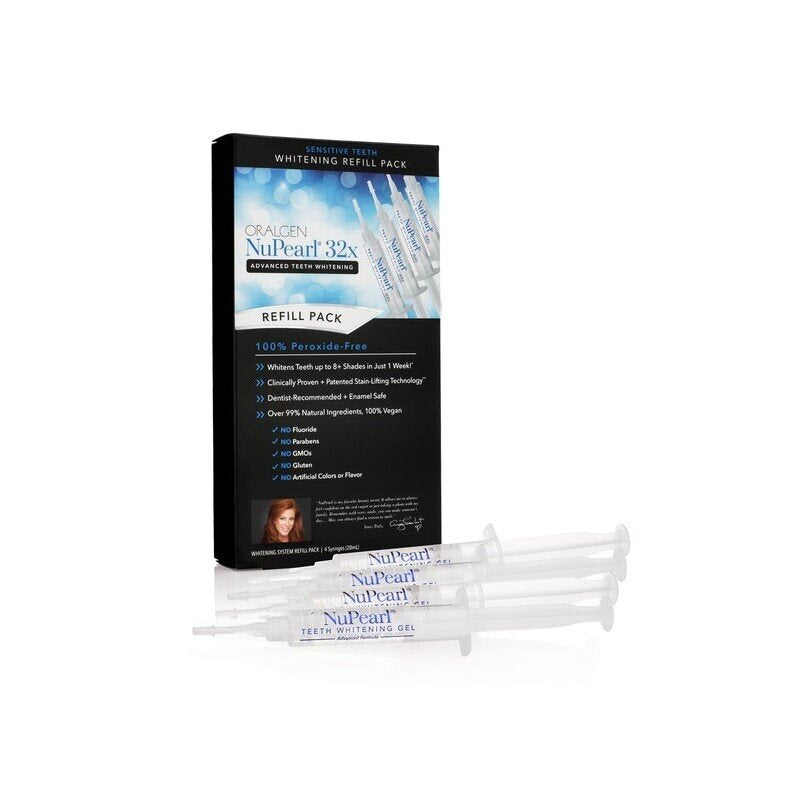 <tc>Oralgen</tc> NuPearl 32x Advanced Teeth Whitening System náhradné balenie 3 striekačiek - Systém na bielenie zubov