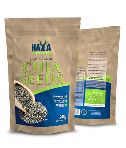 Organické semená chia 0,200 kg