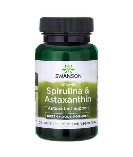 Organic Spirulina a astaxantín - 120 tabliet