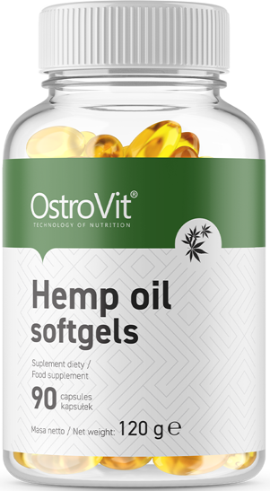 Olej konope / Omega 3-6-9 Komplex 90 gélových kapsúl