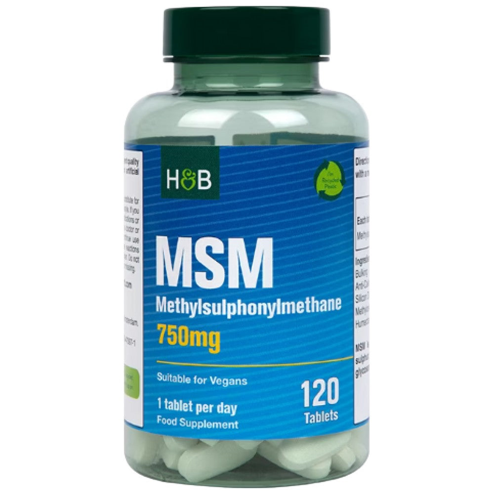 MSM / metylsulfonylmetán 750 mg - 120 tabliet