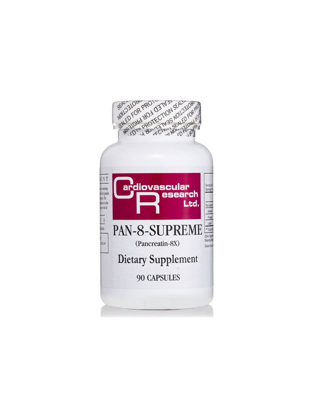 Enzýmový komplex PAN-8-Supreme-Pre dobré trávenie a pohodlie žalúdka, 90 kapsúl
