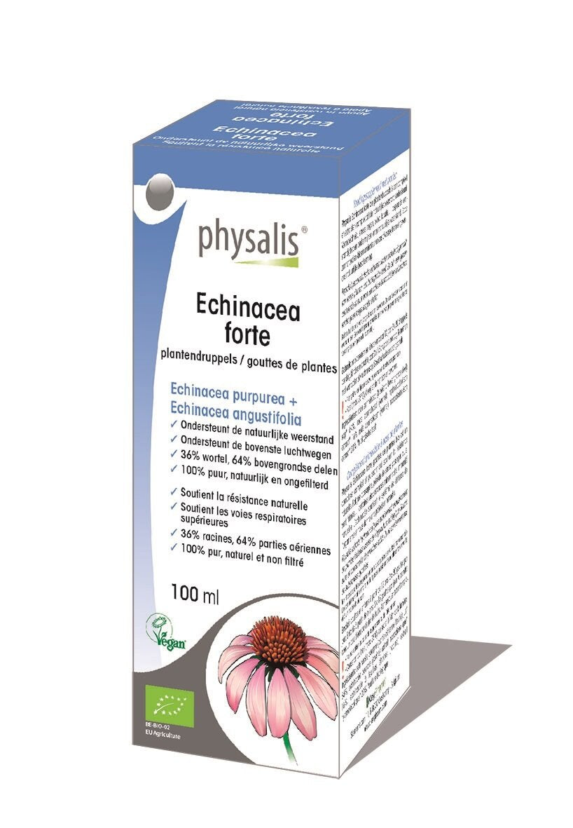 Echinacea Forte kvapky Bio (bylinná tinktúra) - <tc>Physalis</tc>