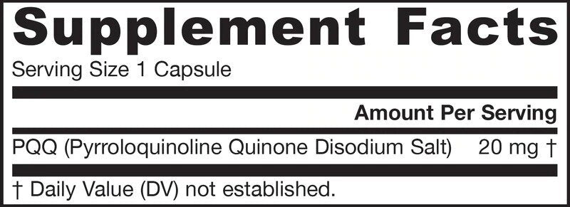 PQQ 20 mg - 30 kapsúl