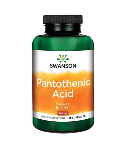 Kyselina pantoténová 500 mg - 250 kapsúl