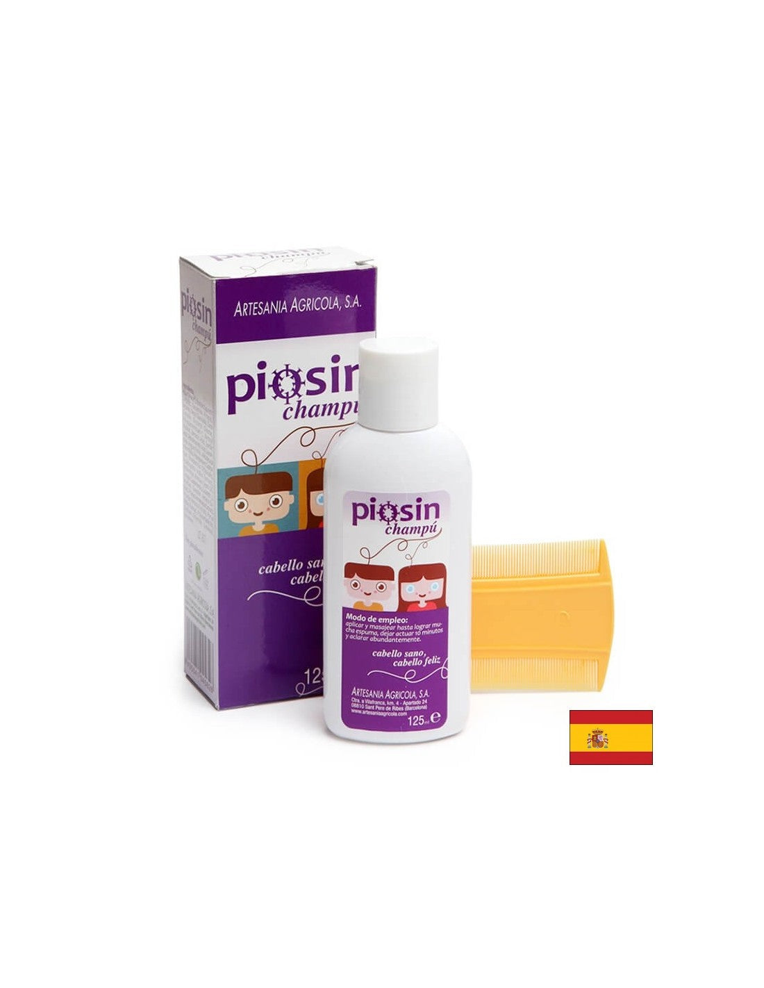 Piosin champú - Šampón proti všiam, 125 ml Arte<tc>san</tc>oi