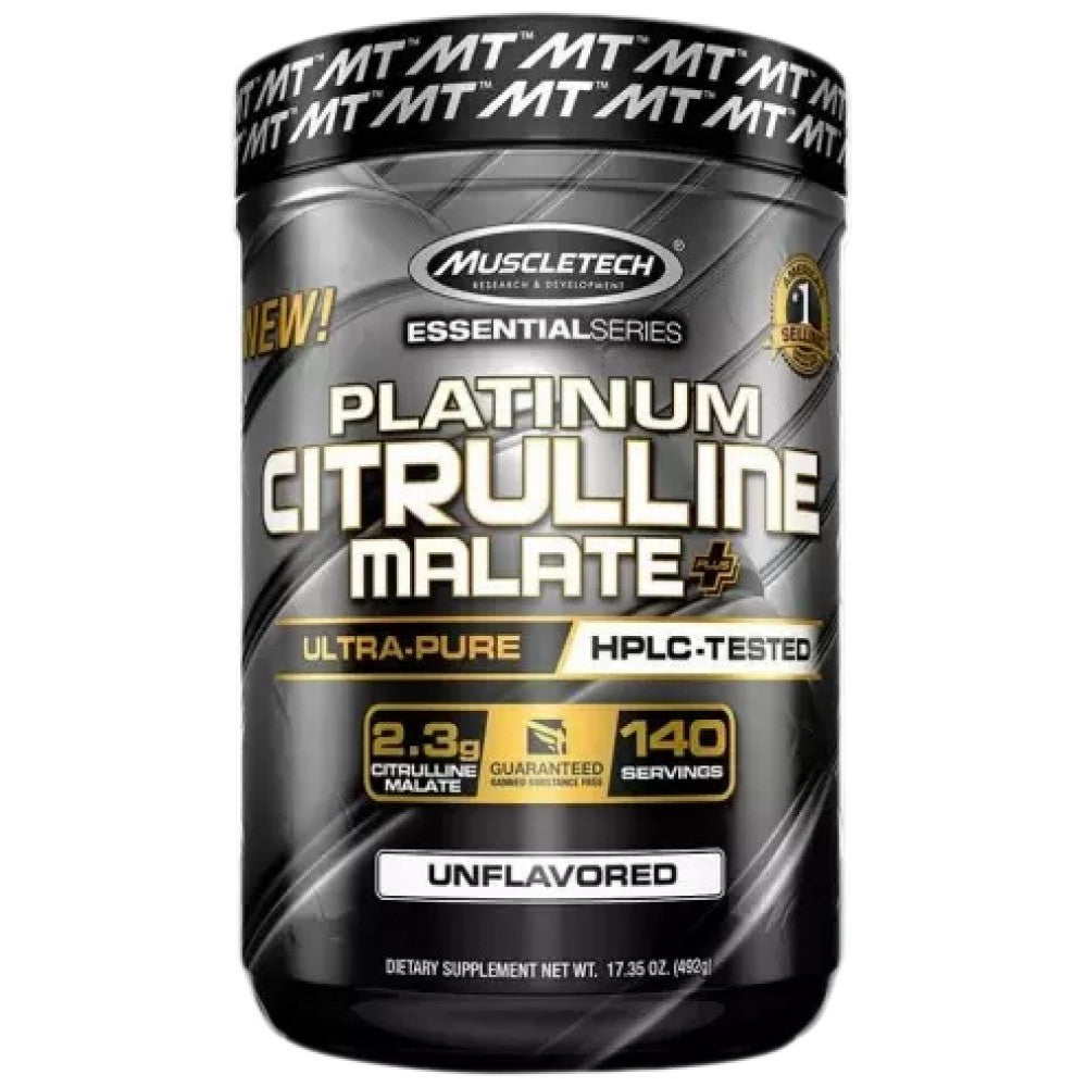 Platinová citrullín Malate + - 492 gramov