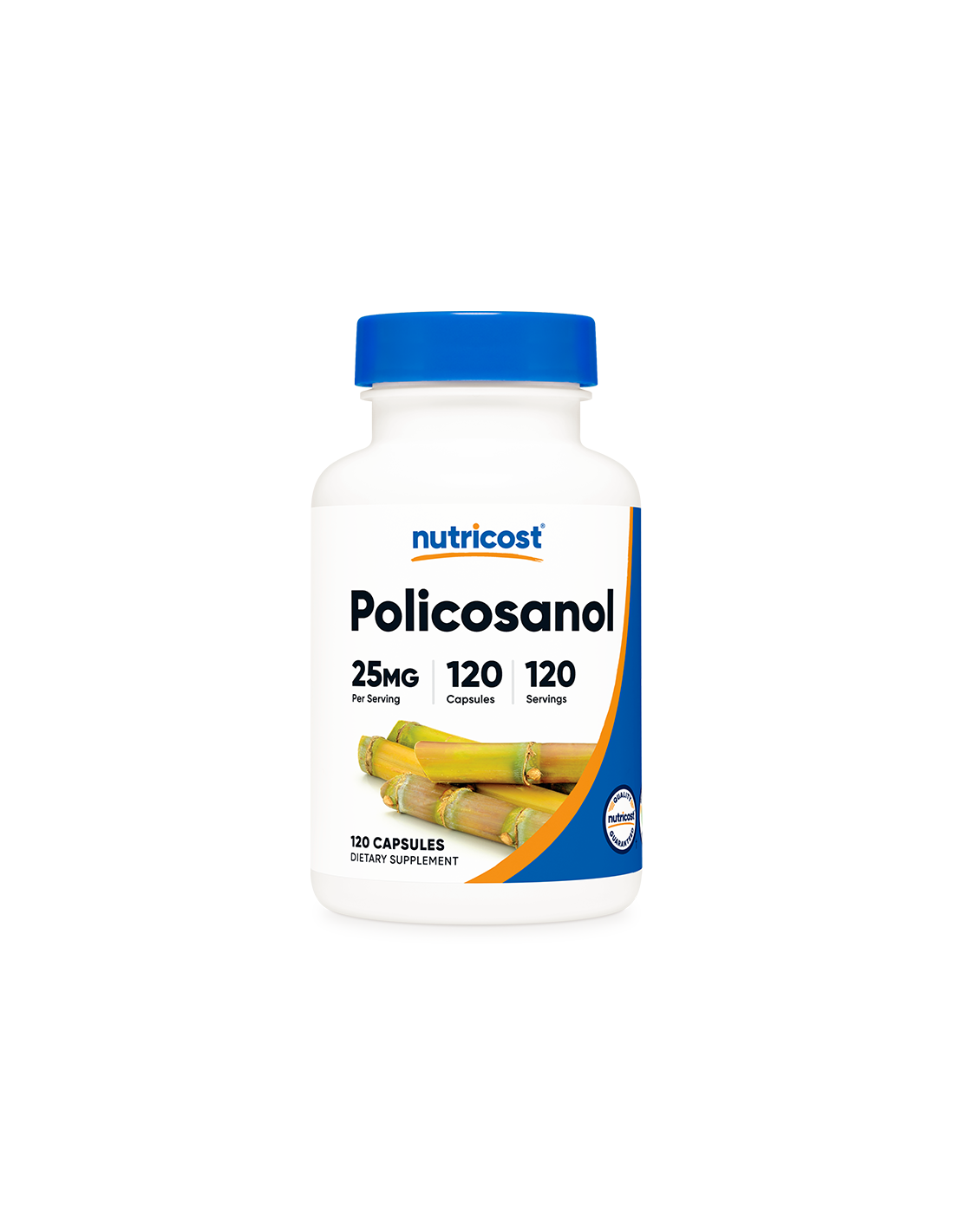 Kardiovaskulárny systém - Polico<tc>san</tc>ol, 25 mg x 120 kapsúl <tc>Nutricost</tc>