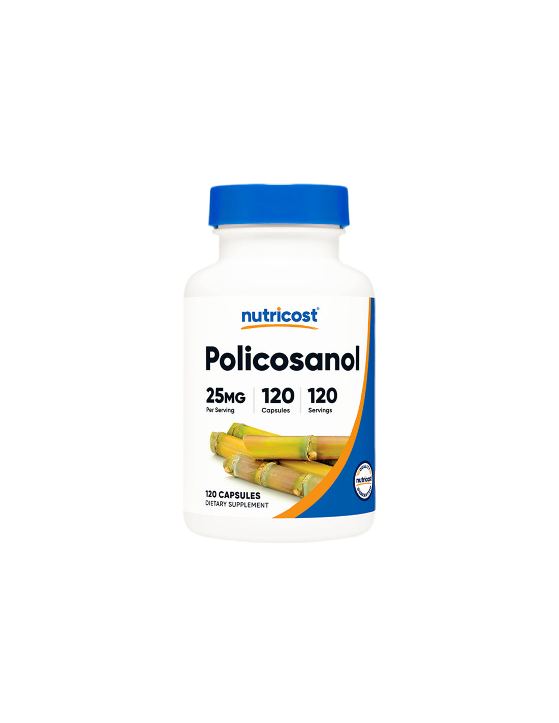 Kardiovaskulárny systém - Polico<tc>san</tc>ol, 25 mg x 120 kapsúl <tc>Nutricost</tc>