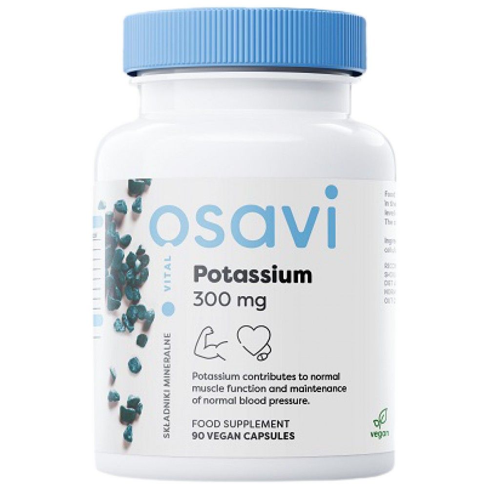 Citrát draselný 300 mg - 180 kapsúl