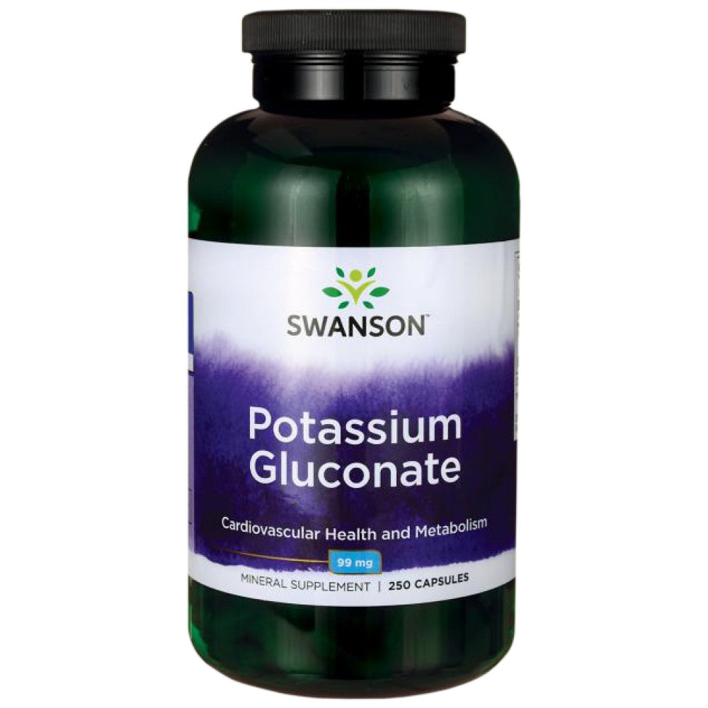 Glukonát draselného 99 mg 250 kapsúl