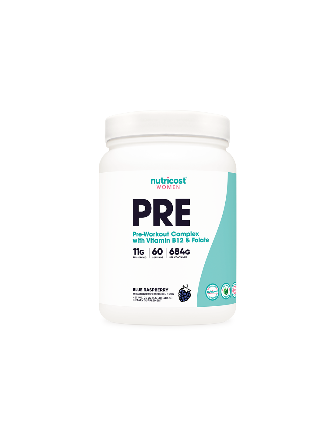 Komplexné fitness zloženie pre ženy pred tréningom, 684 g prášku <tc>Nutricost</tc>