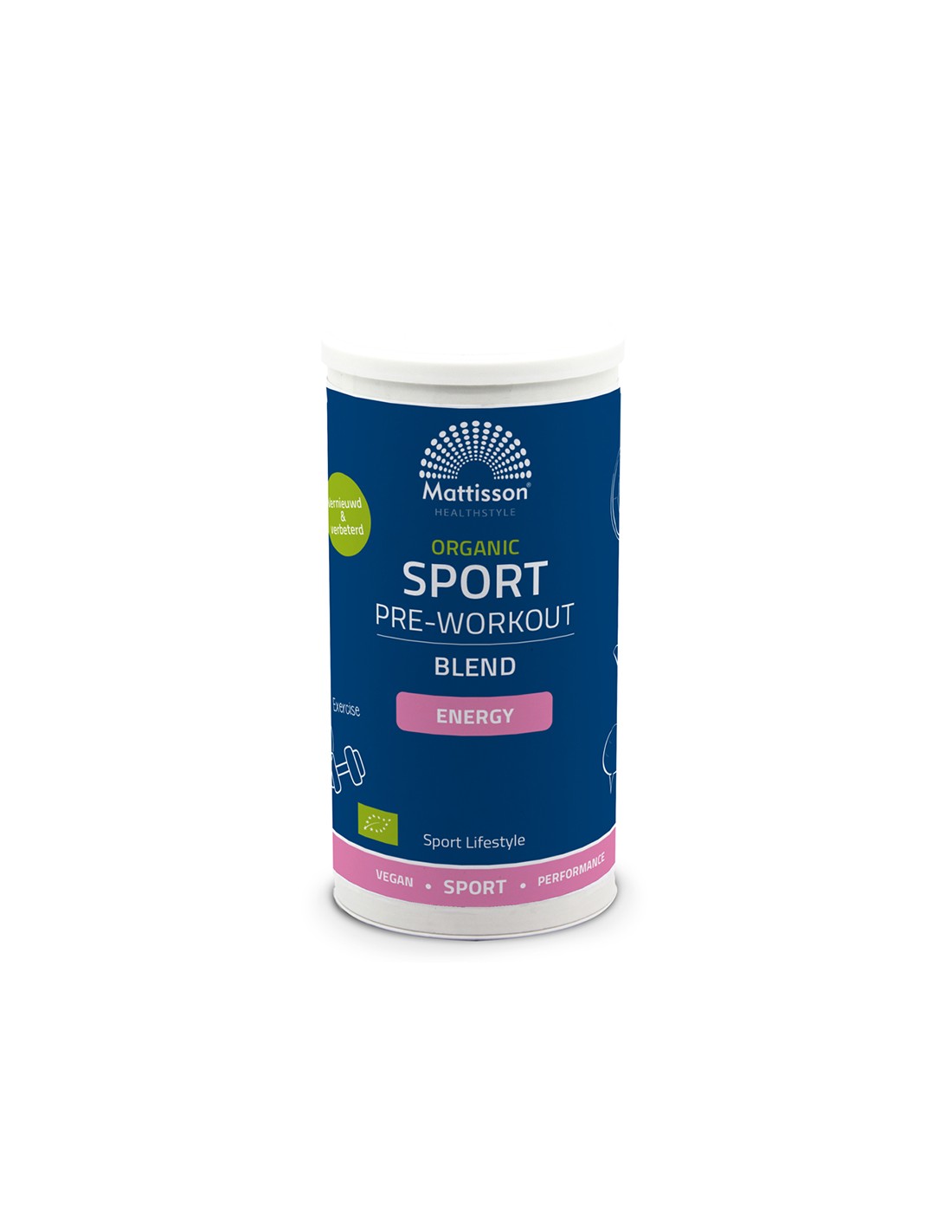 Smoothie Mix - Energy Bio pred tréningom, 300 g, 30 dávok
