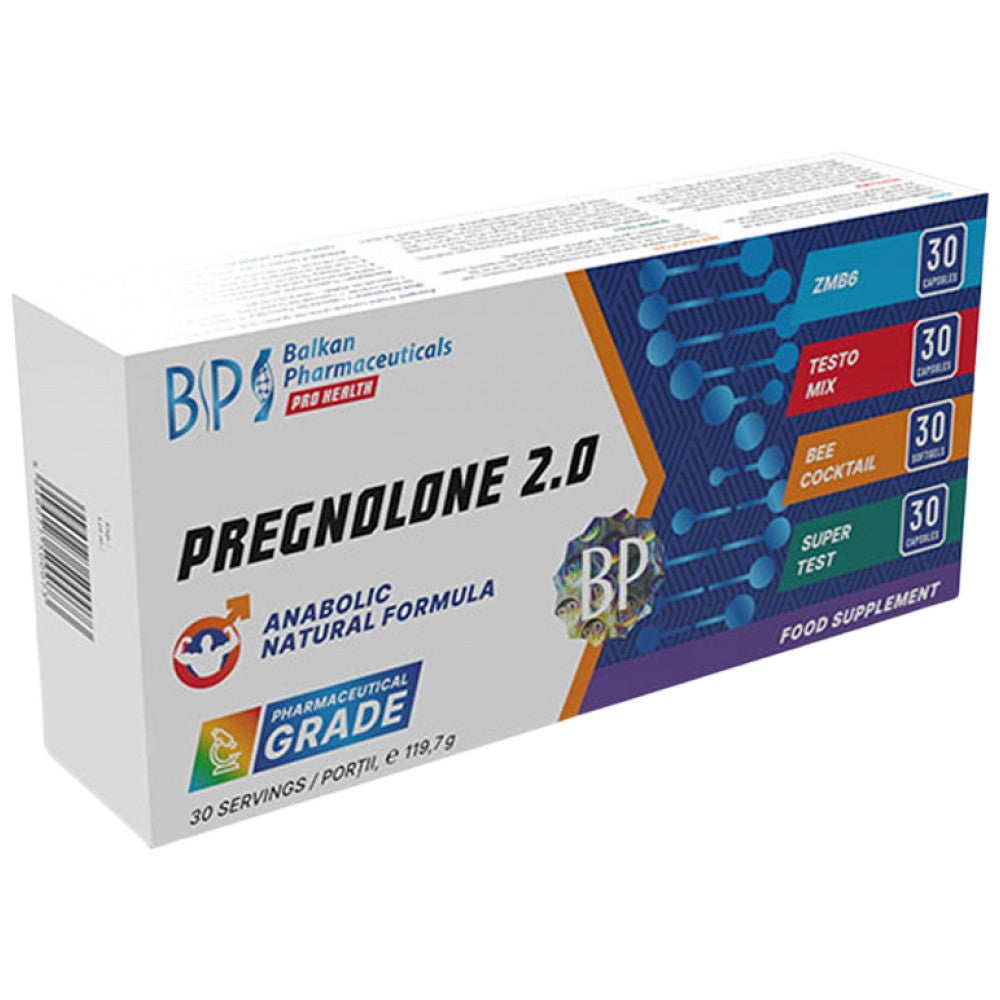 Pretekársky 2.0 | Anabolický prírodný vzorec 4 x 30 kapsuly
